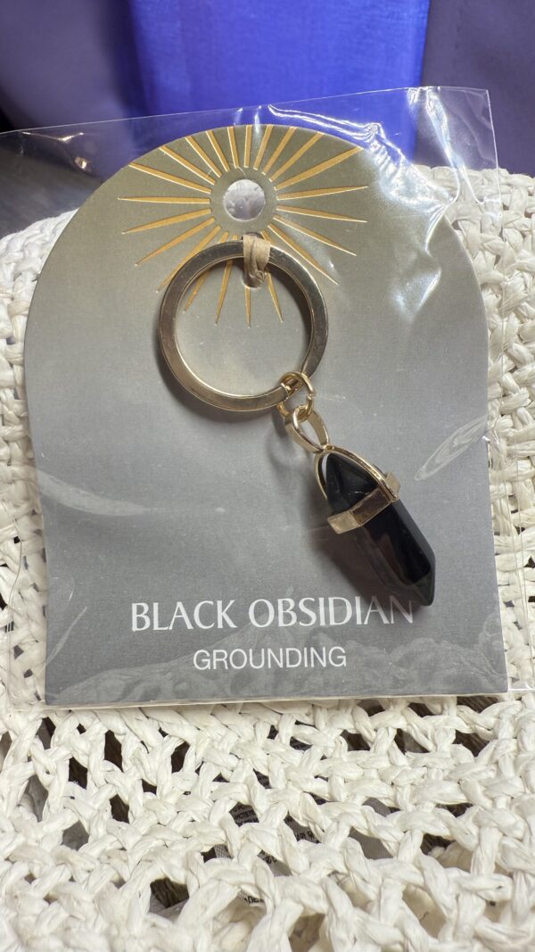 Võtmehoidja "Must obsidiaan"