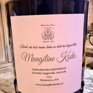 Käsitööküünal "Maagiline Kodu"